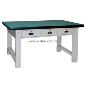 重型工作臺(tái)帶三橫抽(臺(tái)面厚50mm)，2100×750×800